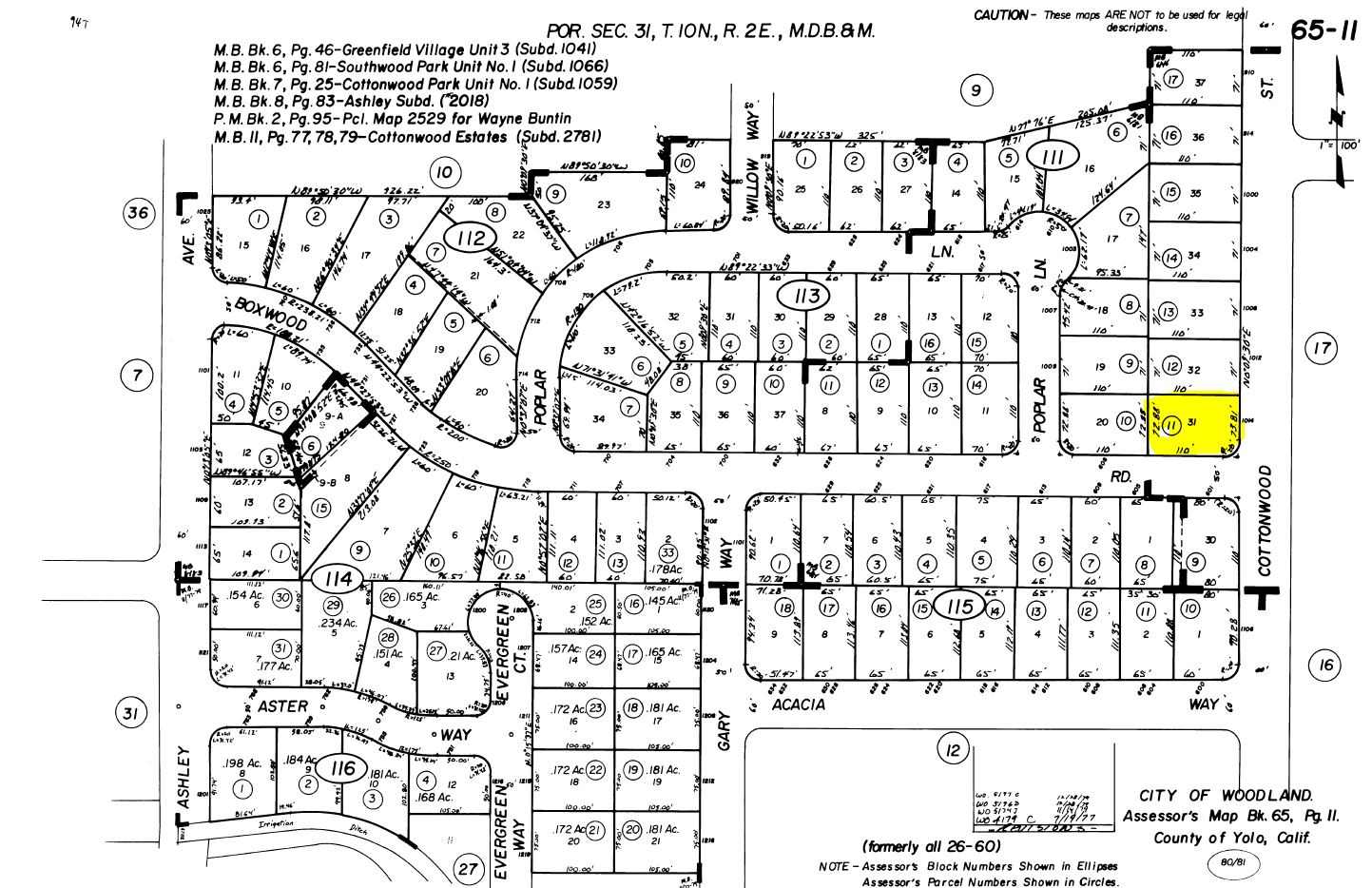 > Auction Detail > (720942) ***Withdrawn***Yolo County