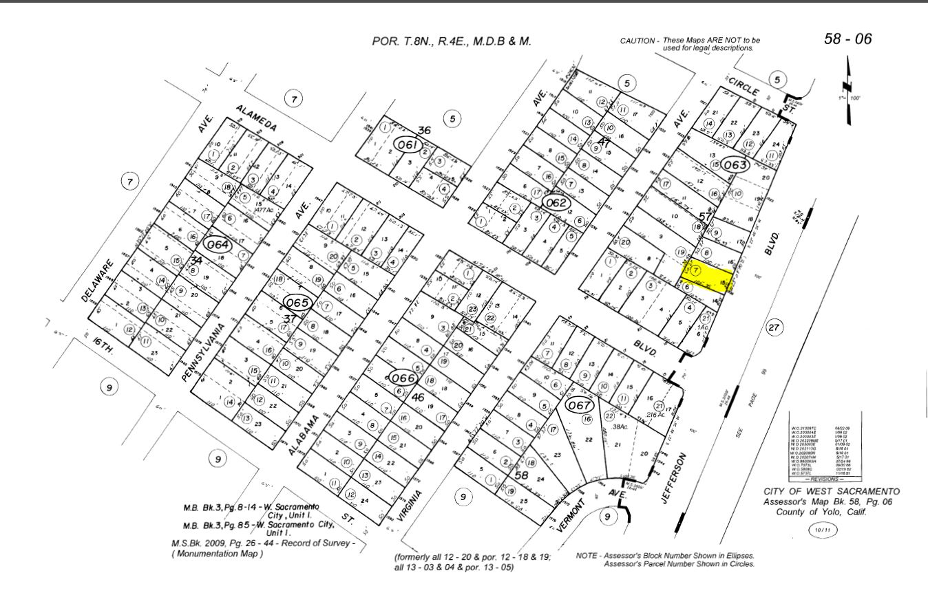 > Auction Detail > (792541) Yolo County, CA APN 058